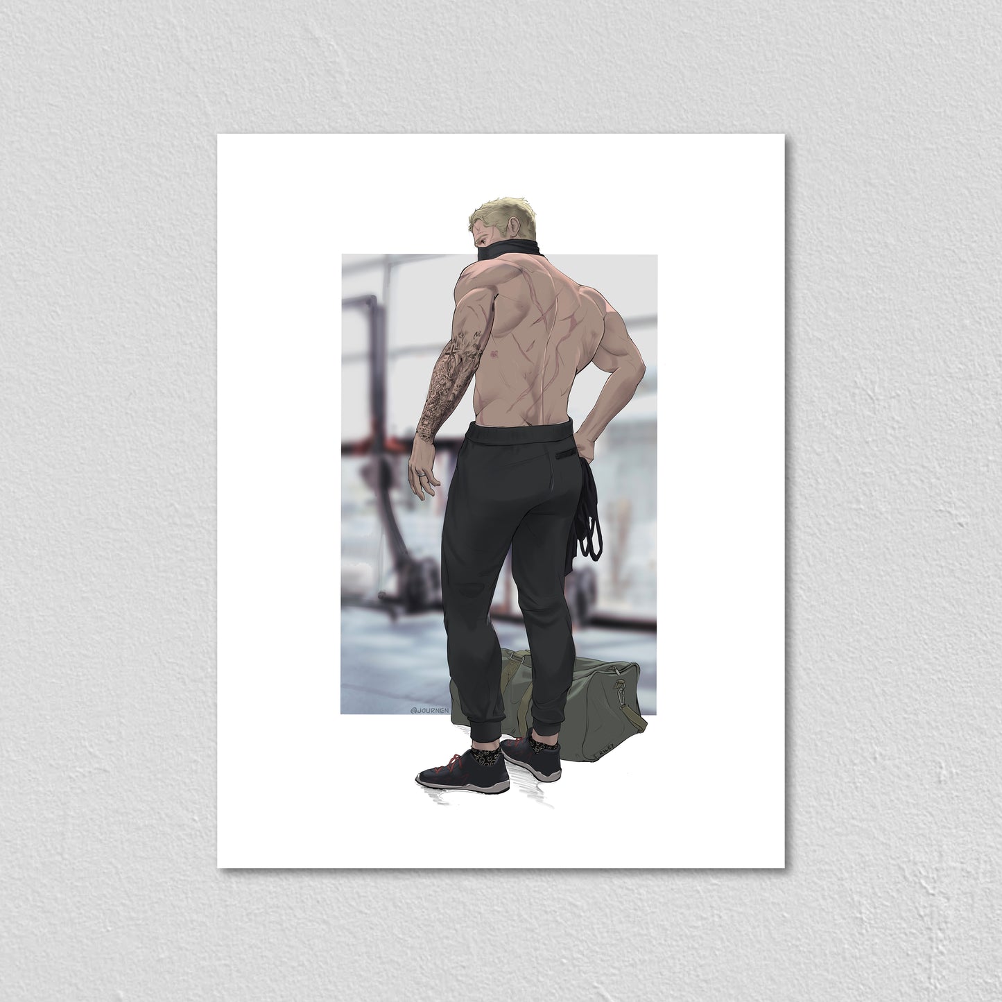 Simon Riley - Art Print
