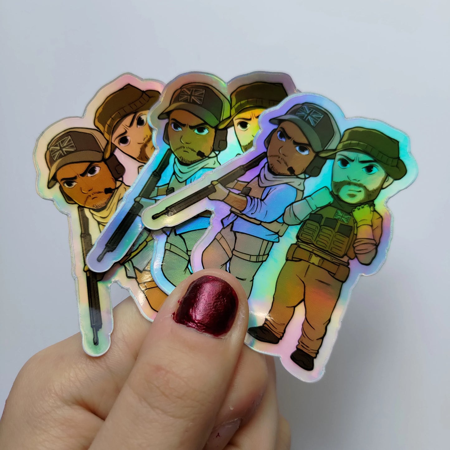 Holographic MWStickers