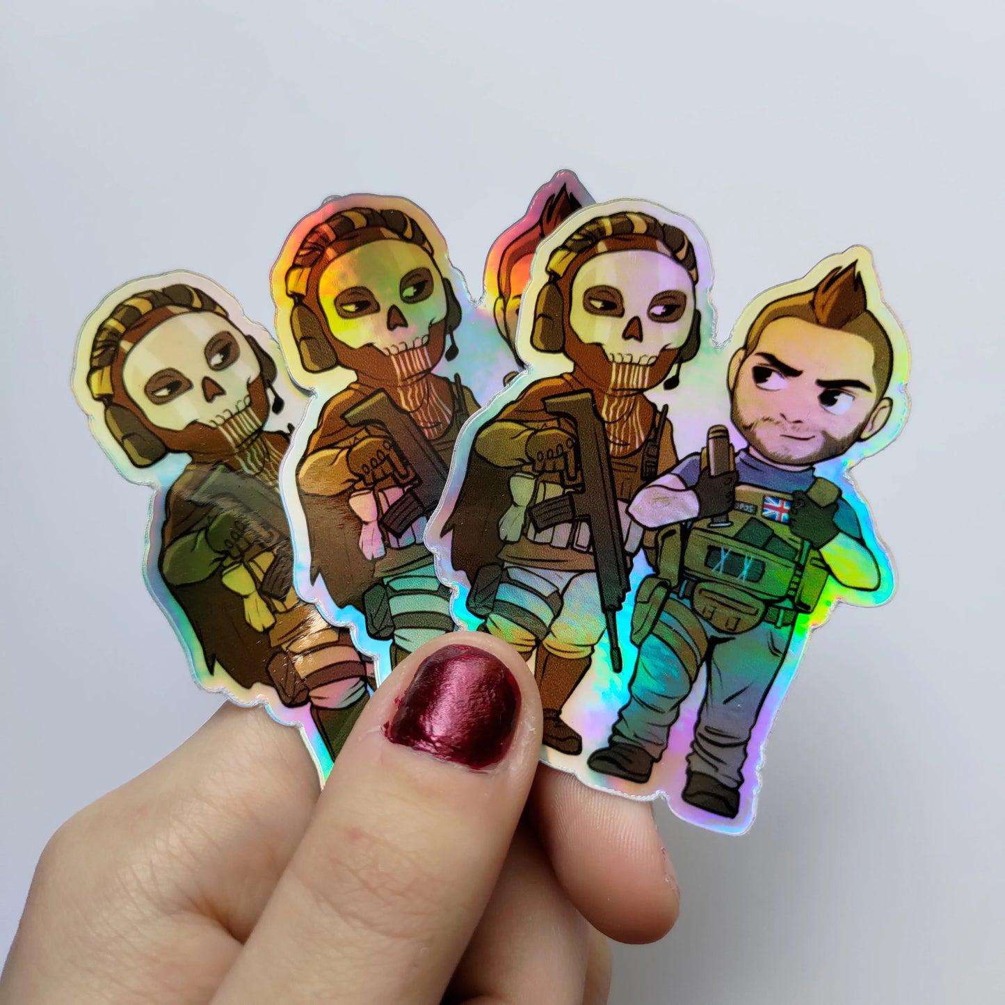 Holographic MWStickers