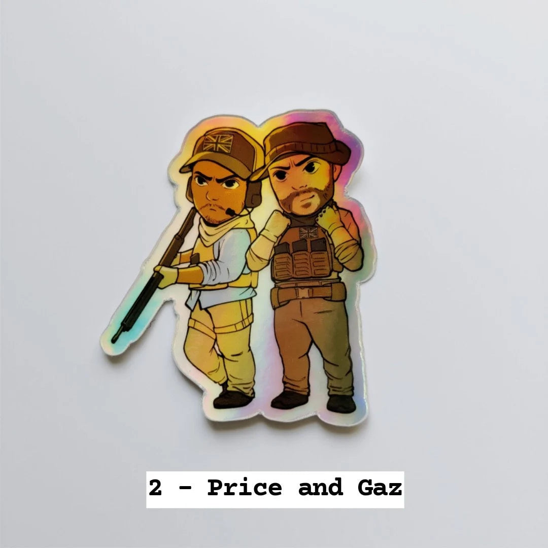 Holographic MWStickers