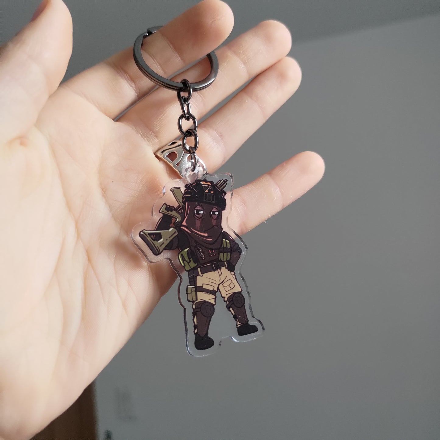 Konig Acrylic Charm Keychain