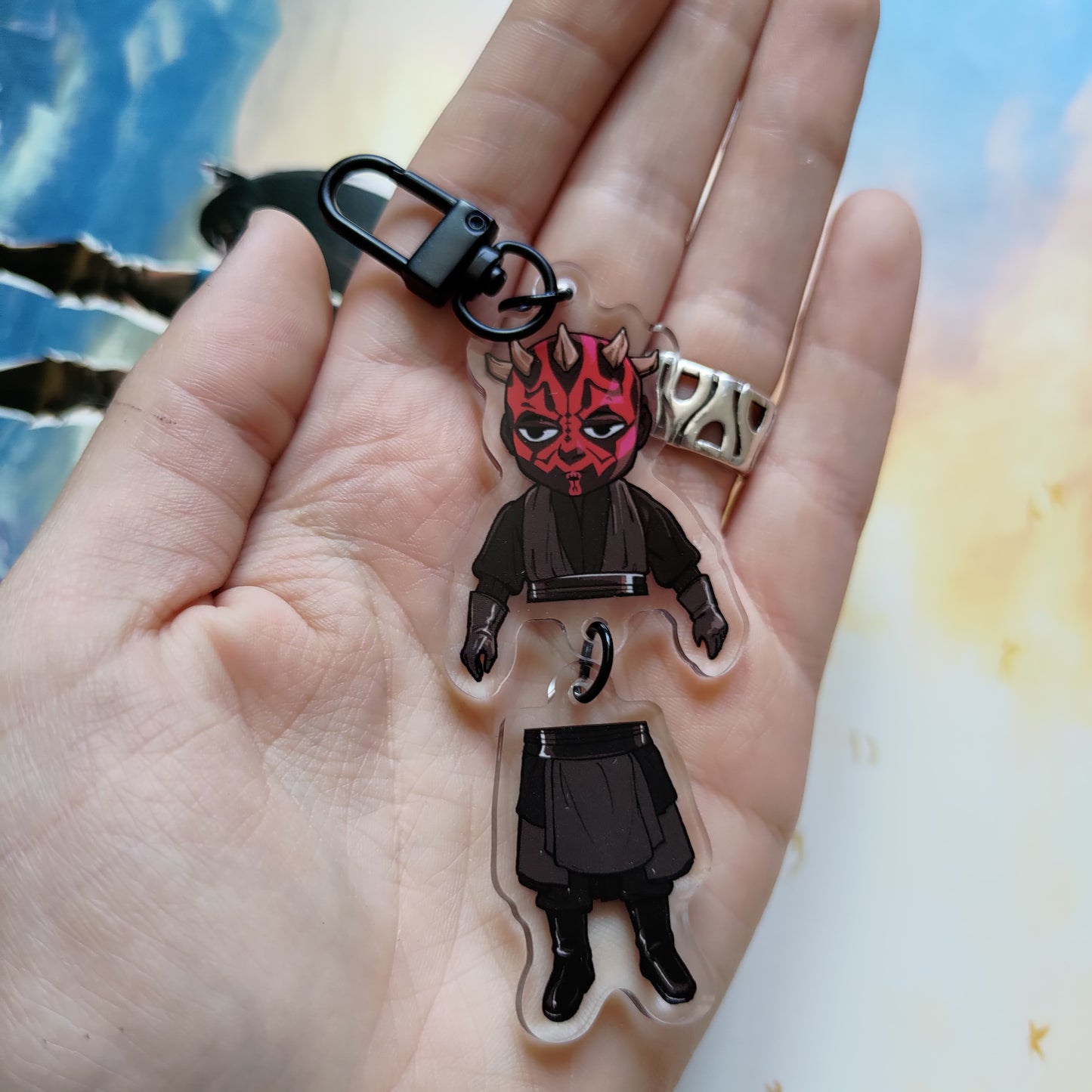 Darth Maul Connector Keychains