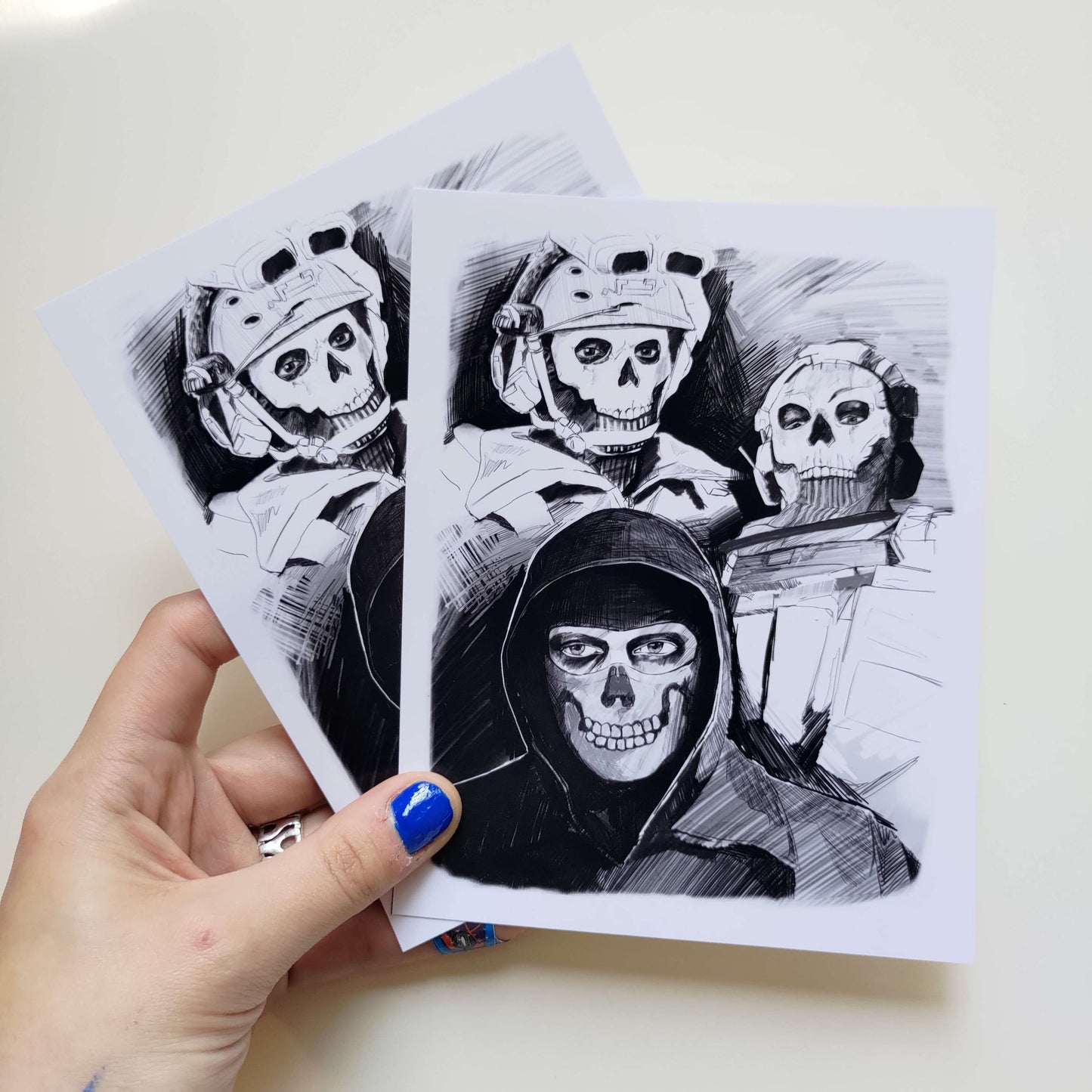 Ghost Sketches - Art Print