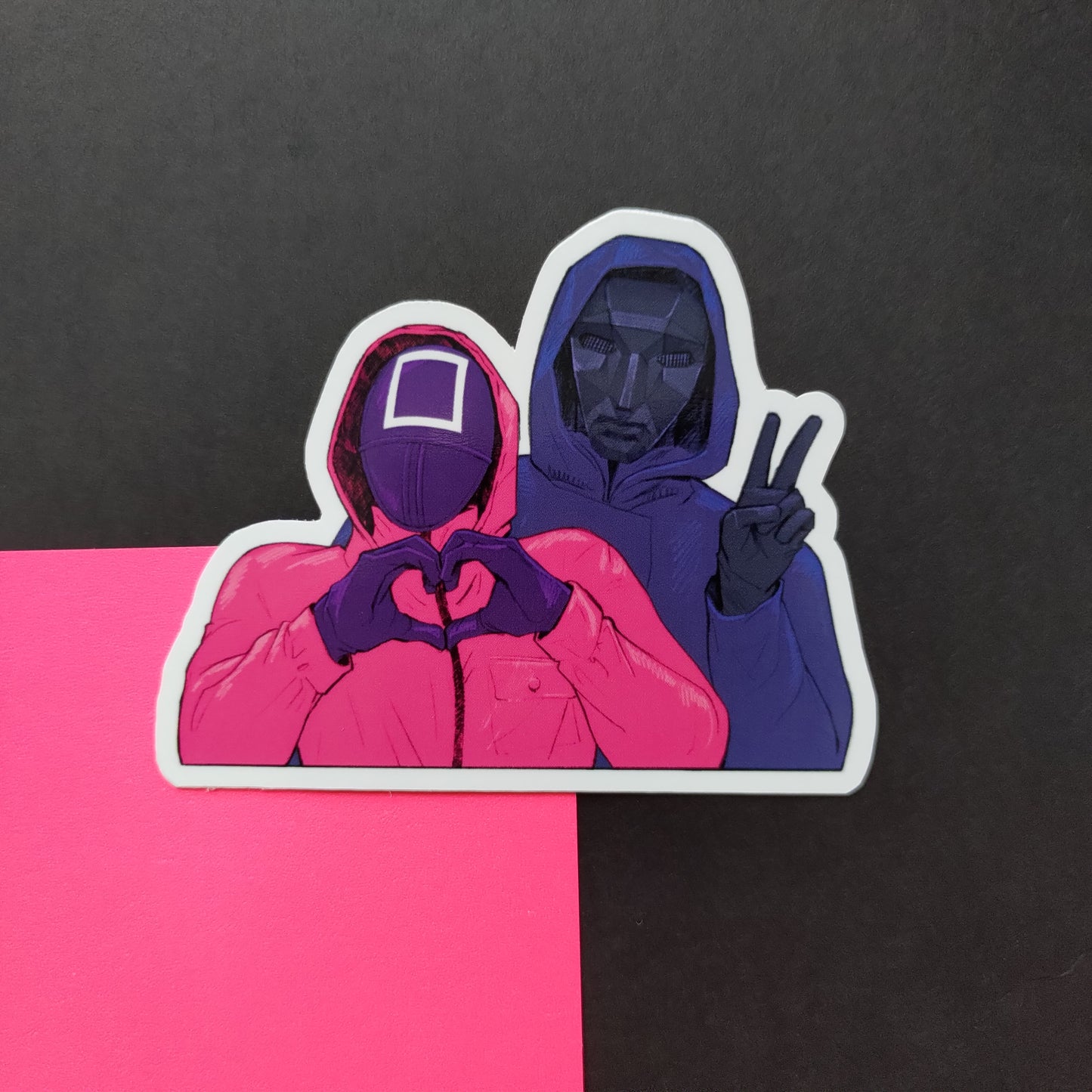 Pink Guard Stickers!