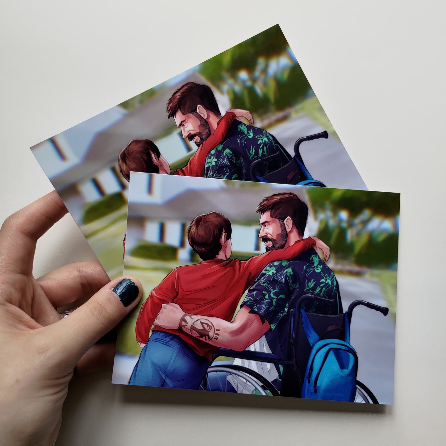 Little David Mason and Woods - Art Print