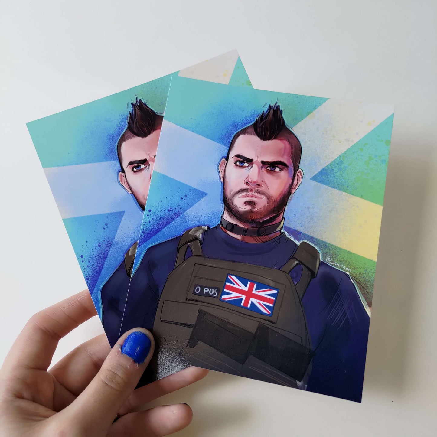 Soap Portrait - Art Print