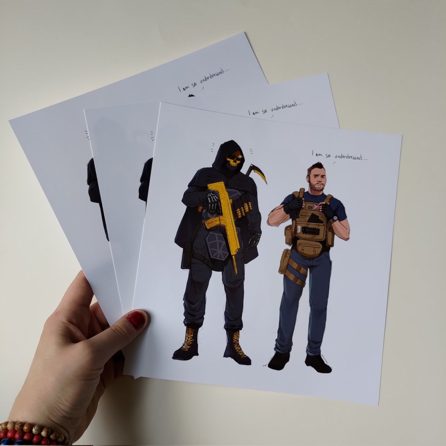 Underdressed - Art Print