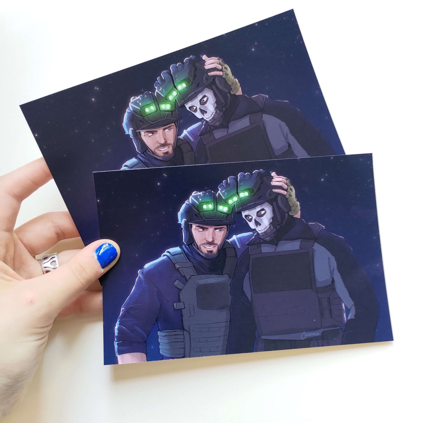 Helmet Bonk - Art Print