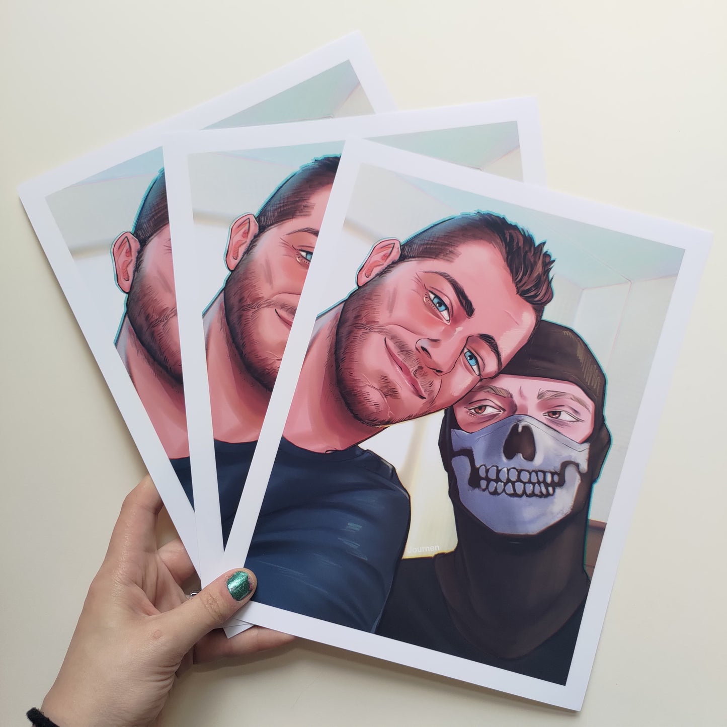 SoapGhost Selfie - Art Print