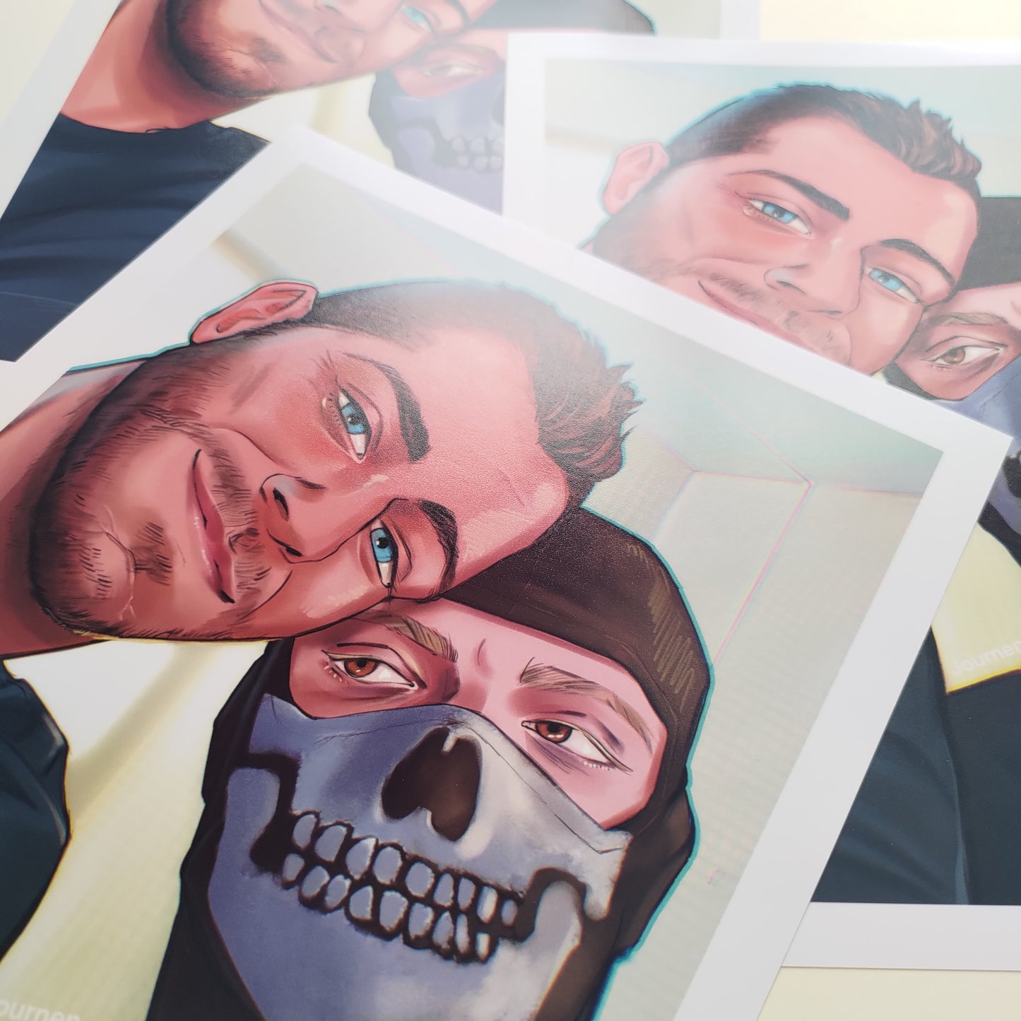 SoapGhost Selfie - Art Print
