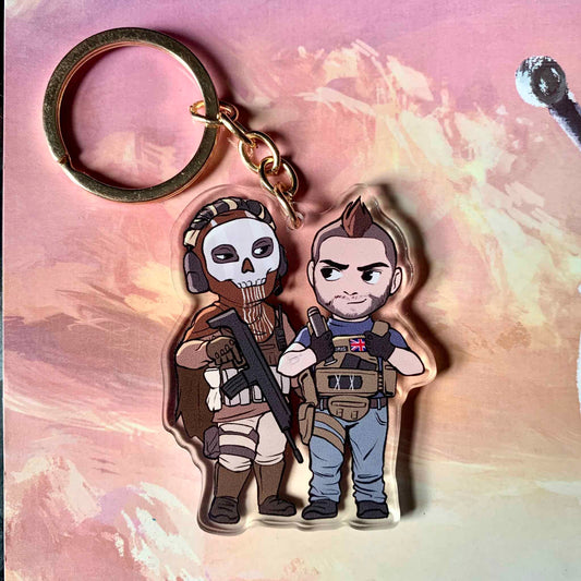 GhostSoap Acrylic Charm Keychain
