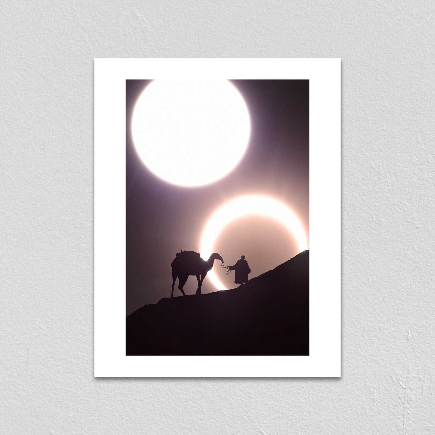 Obi-Wan Eclipse - Art Print