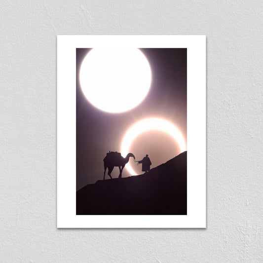 Obi-Wan Eclipse - Art Print