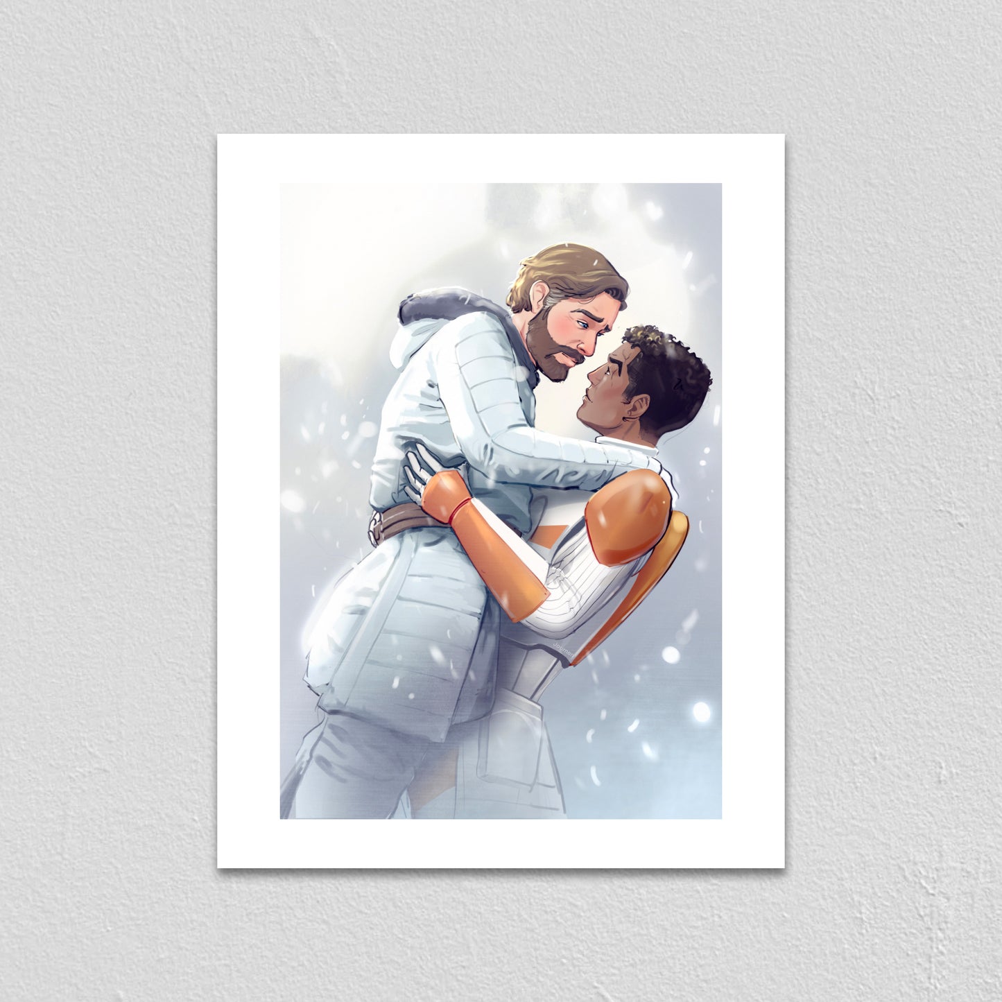 Snowy Codywan - Art Print
