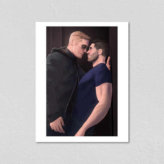 Ghost & Soap - Art Print