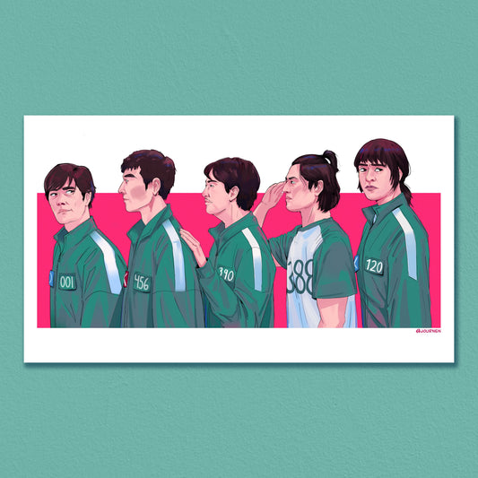 Character Lineup - Art Print!