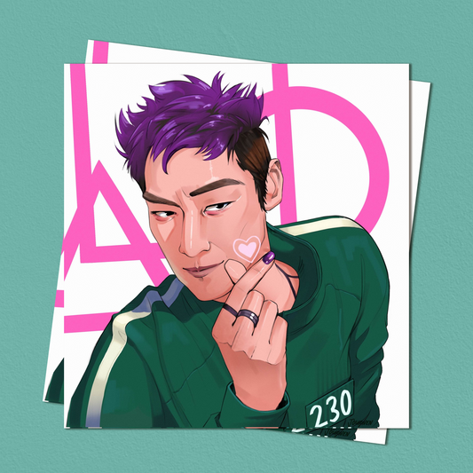 Player 230 Portrait - Art Print