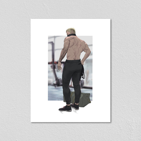 Simon Riley - Art Print