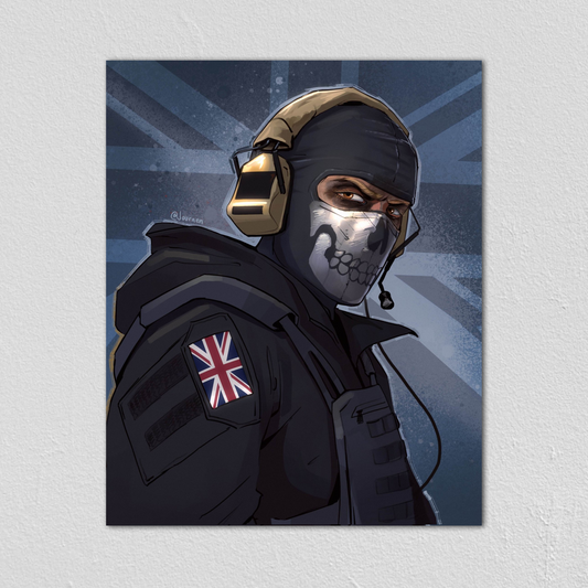 Ghost Portrait - Art Print