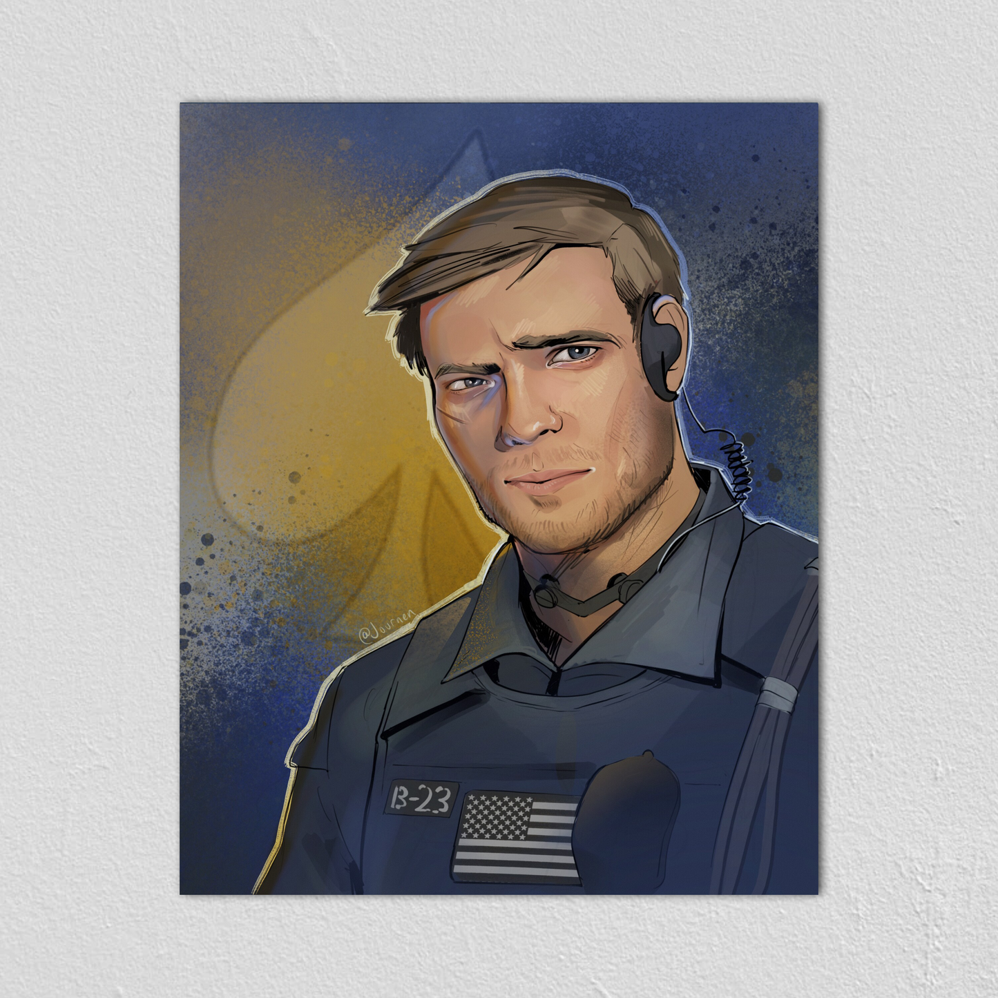 Graves Portrait - Art Print