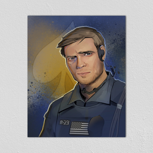 Graves Portrait - Art Print