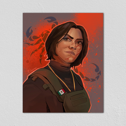 Valeria Portrait - Art Print