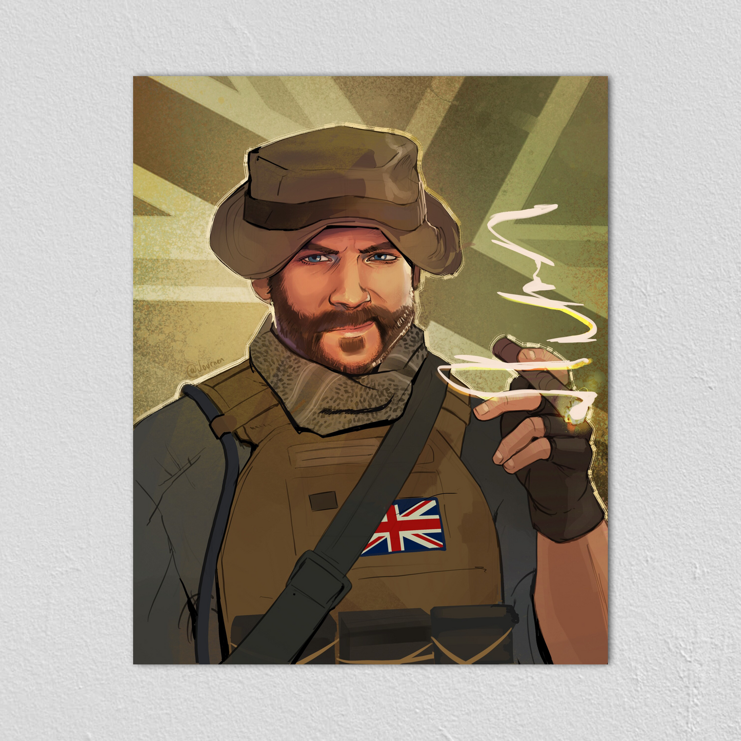 Price Portrait - Art Print