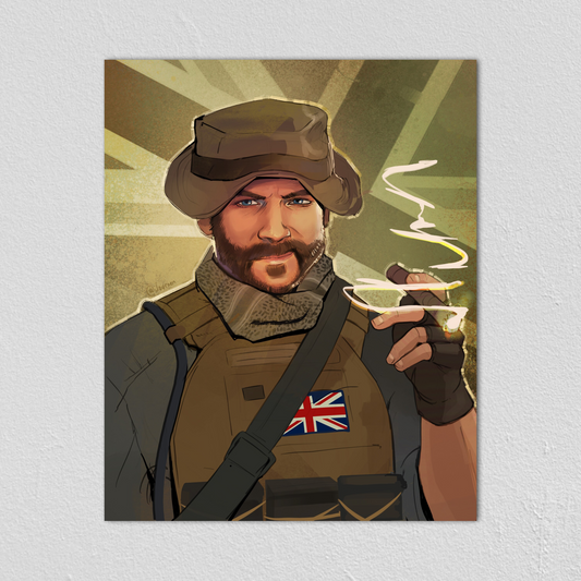 Price Portrait - Art Print