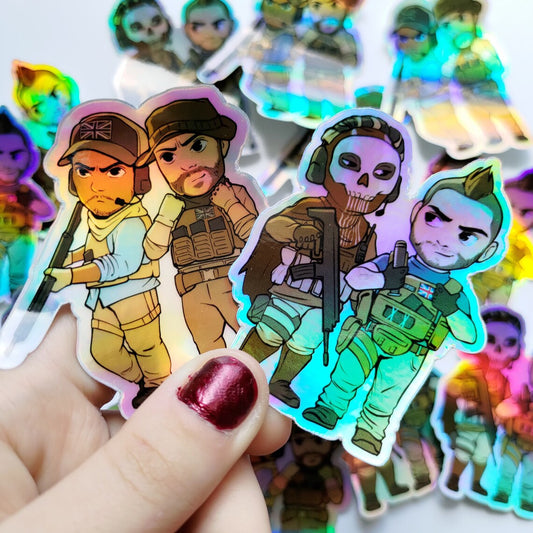 Holographic MWStickers