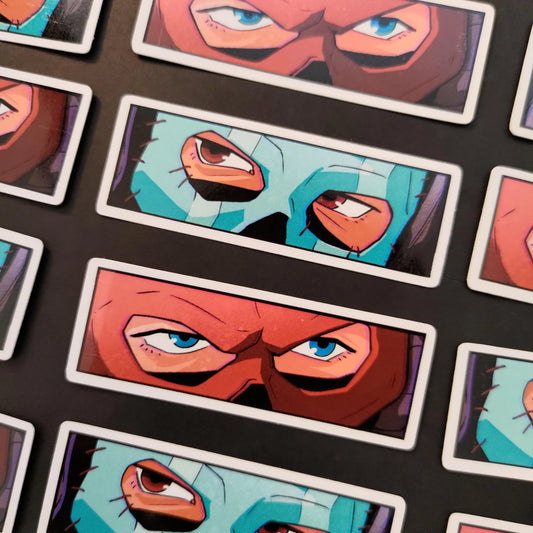 Soap and Ghost Eye Stickers