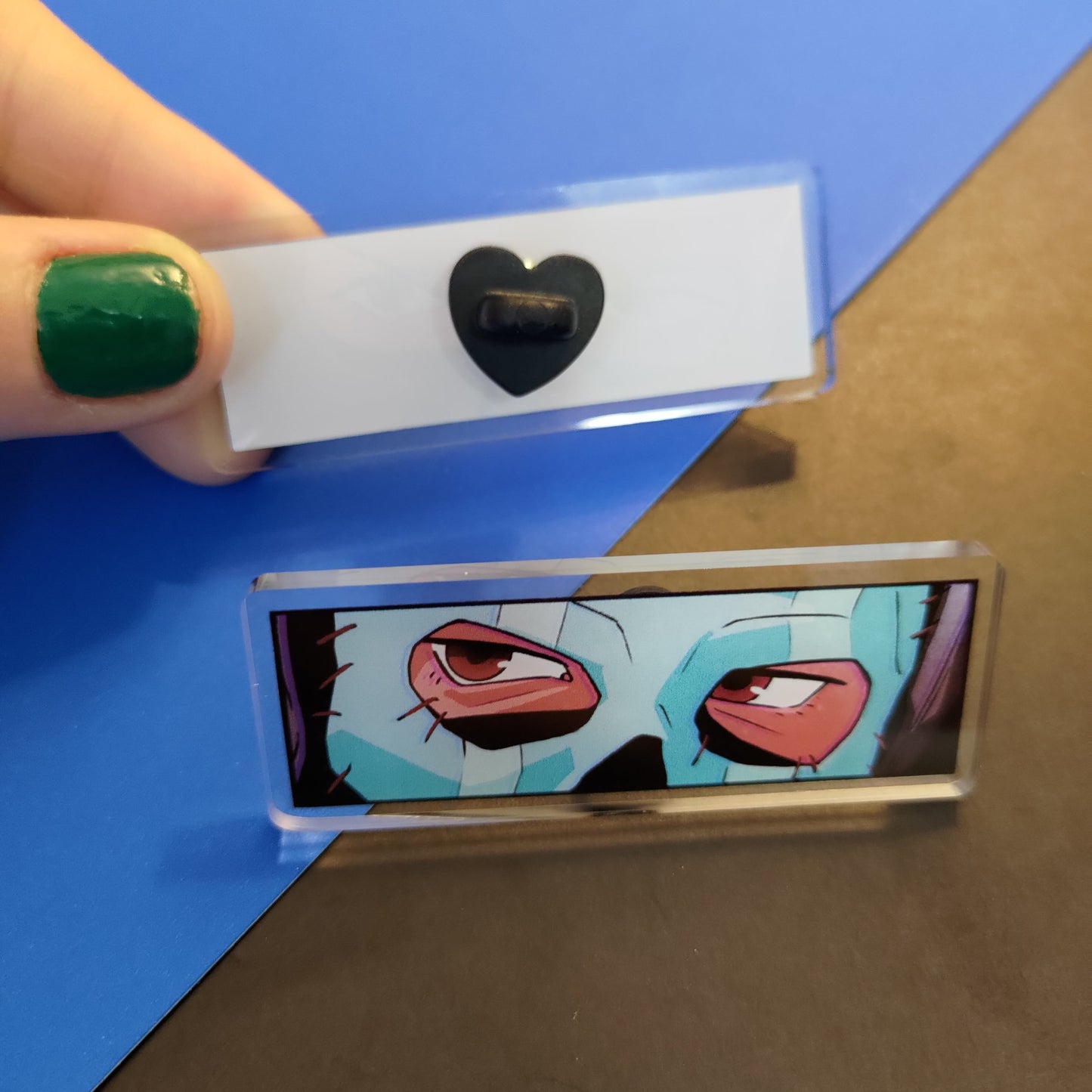 Soap & Ghost Eyes ACRYLIC Pins
