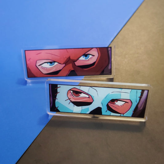 Soap & Ghost Eyes ACRYLIC Pins