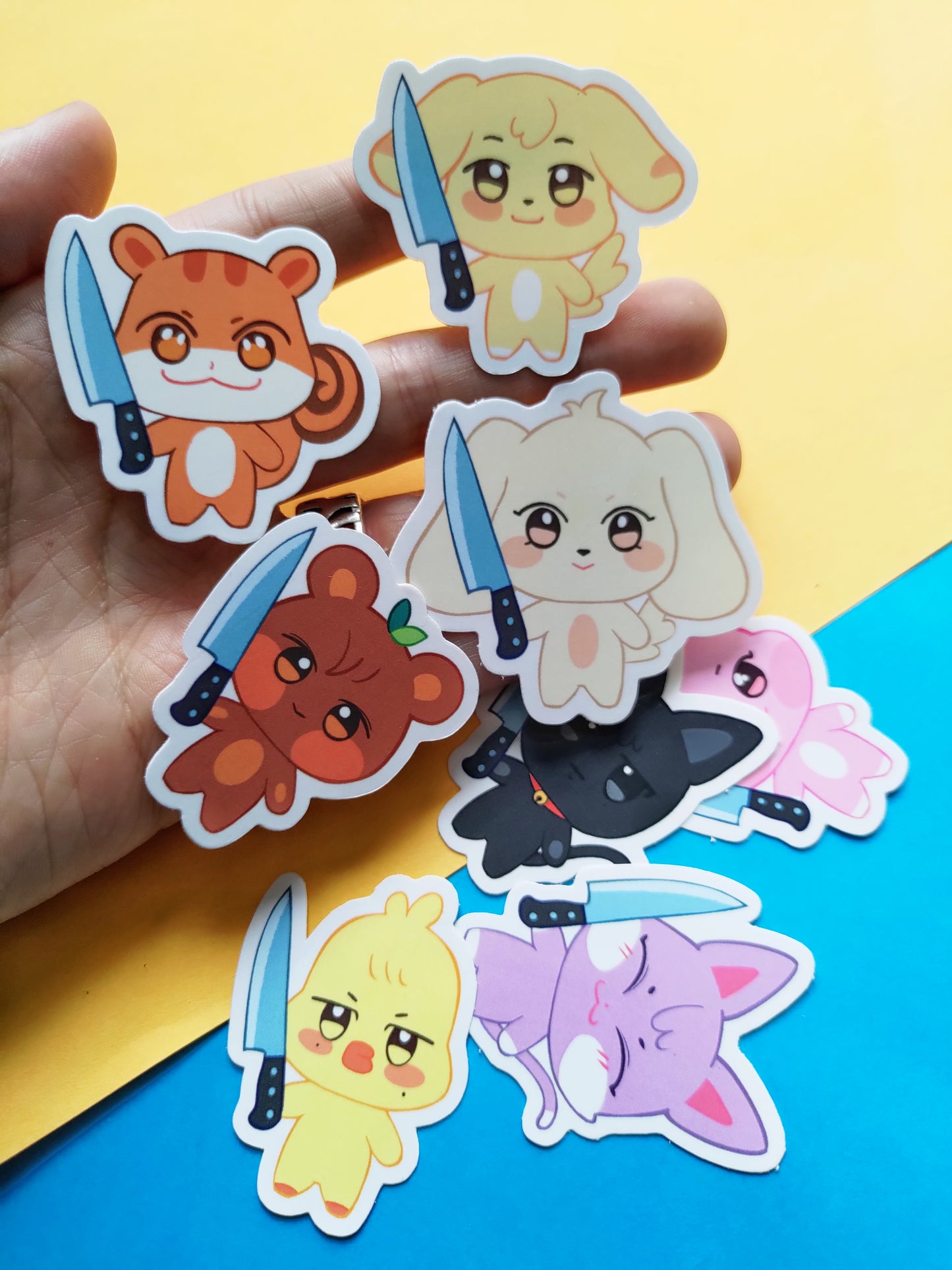 Aniteez Knife Stickers!