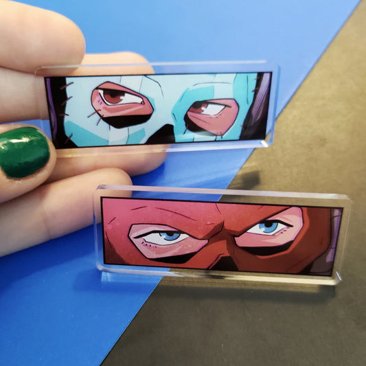 Soap & Ghost Eyes ACRYLIC Pins