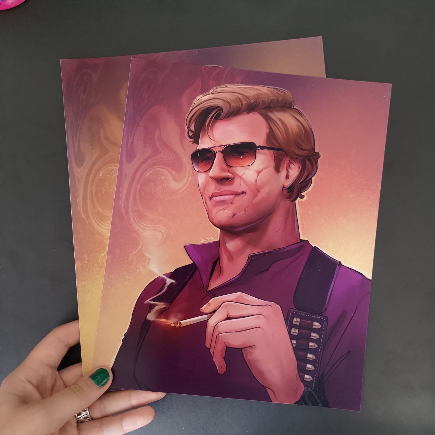 Adler Portrait - Art Print