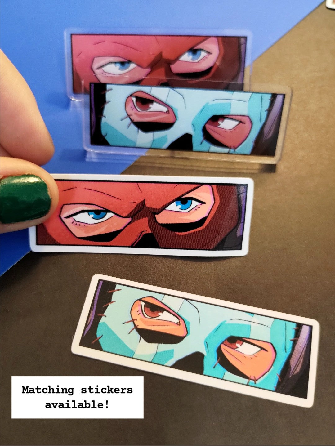 Soap & Ghost Eyes ACRYLIC Pins