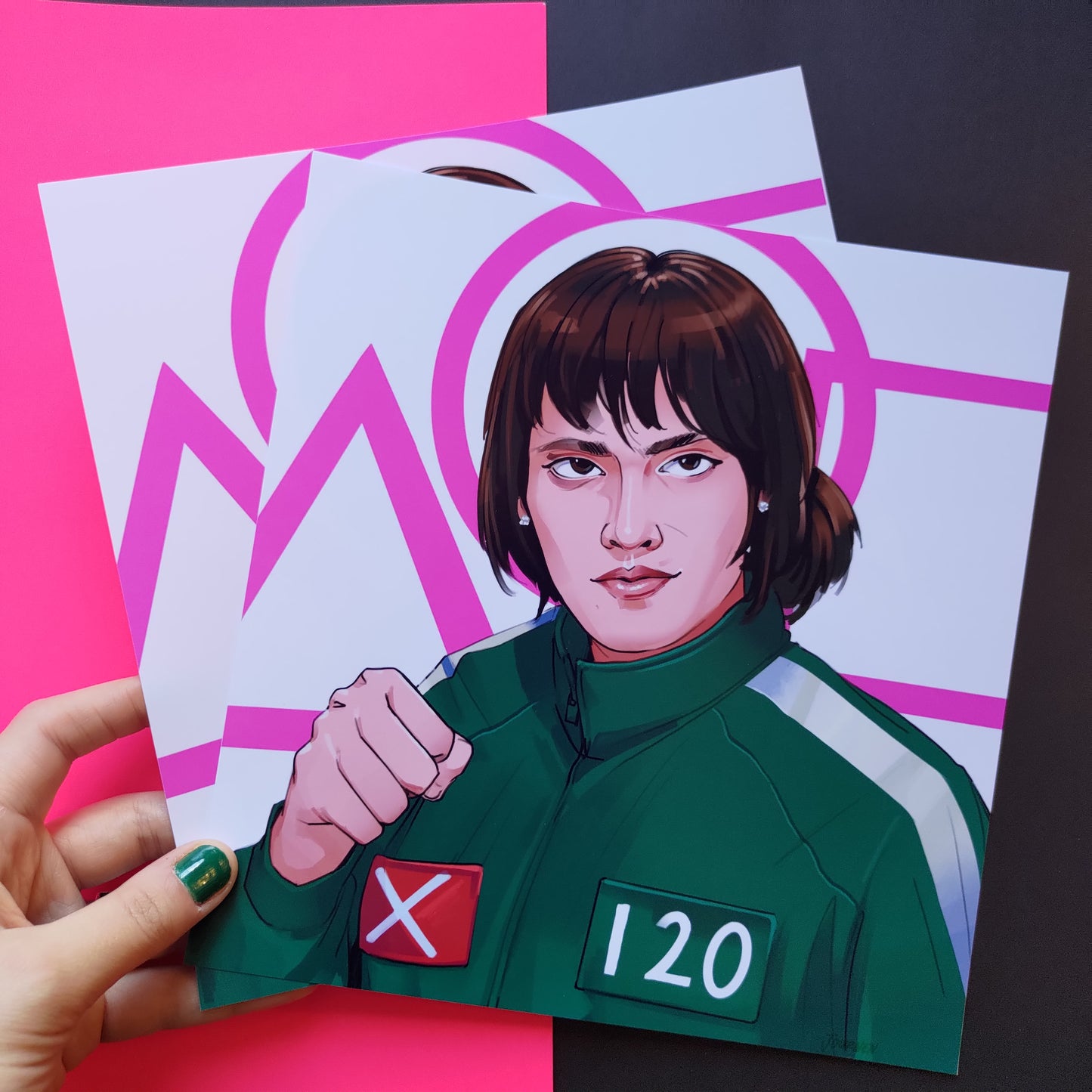 Player 120 Portrait - Art Print