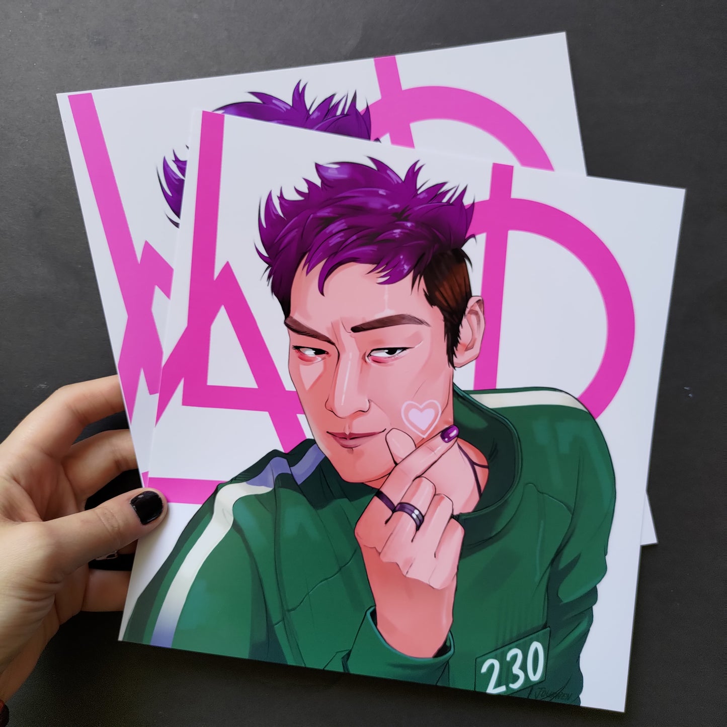 Player 230 Portrait - Art Print