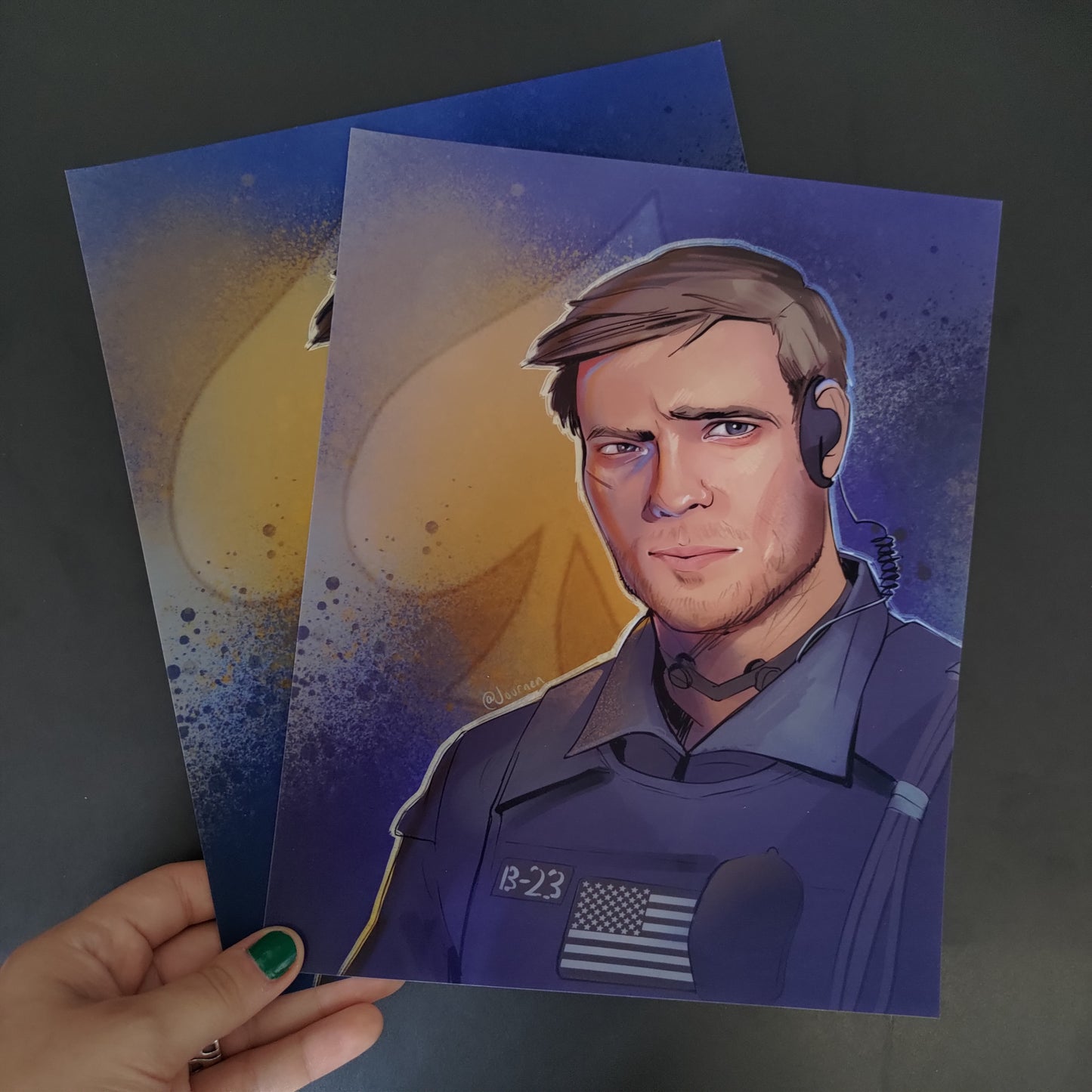 Graves Portrait - Art Print