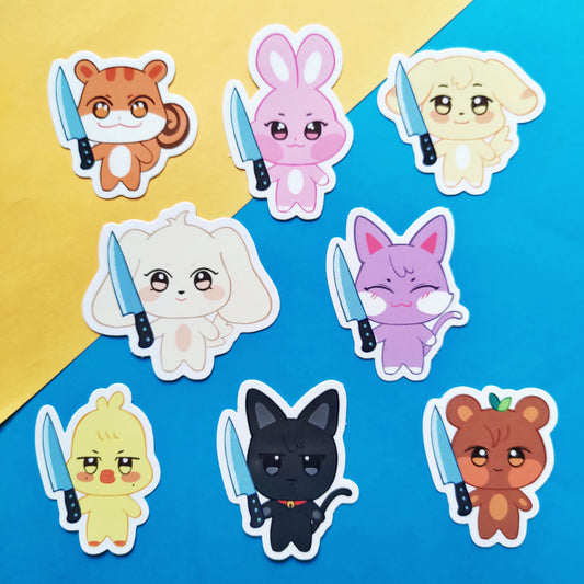 Aniteez Knife Stickers!