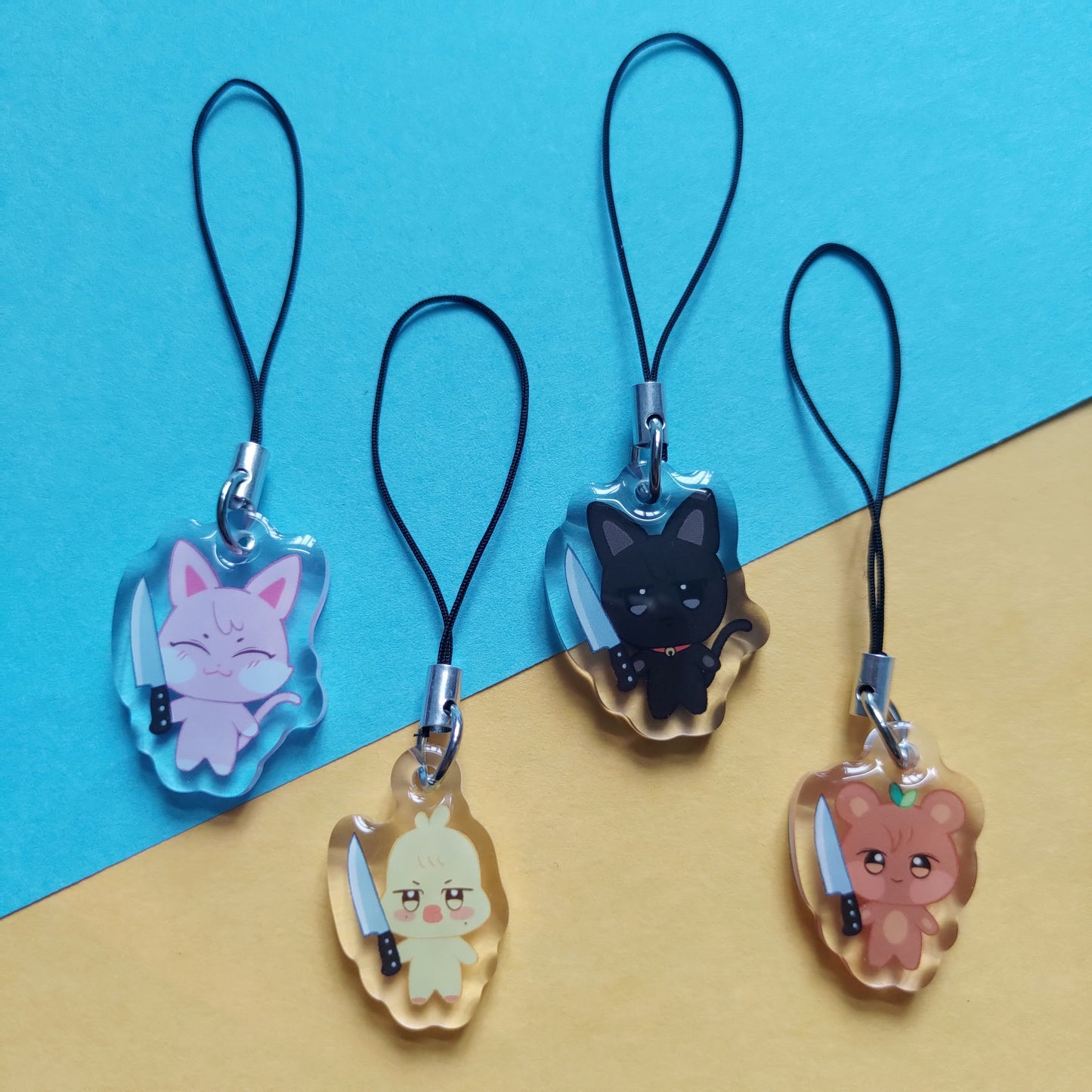 Aniteez Knife Phone Charms!
