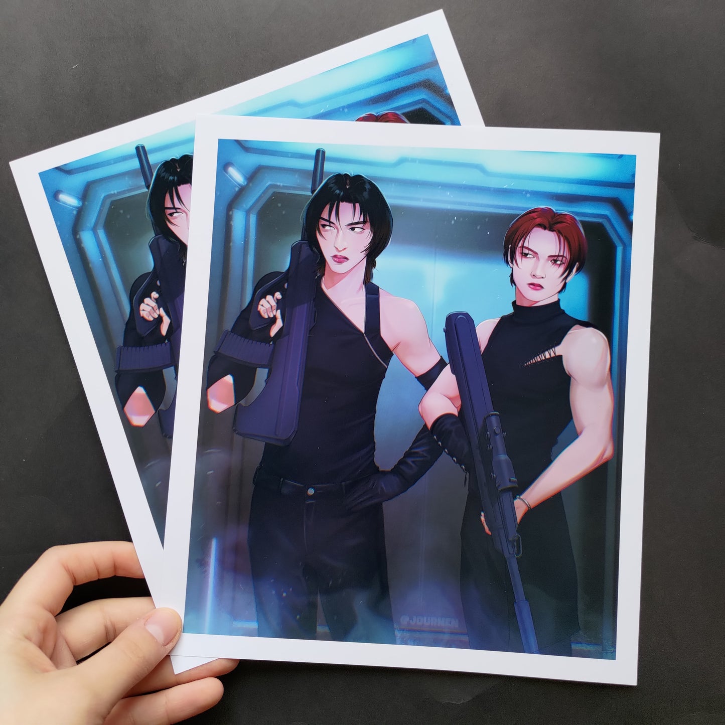 VR Yeo and Seonghwa - Art Prints