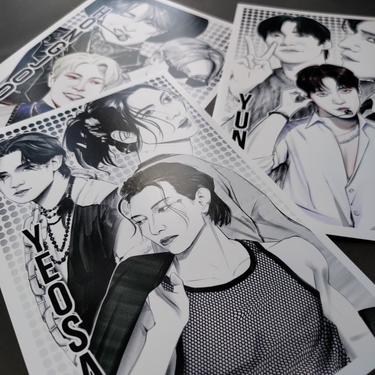 ATEEZ Members - Art Prints