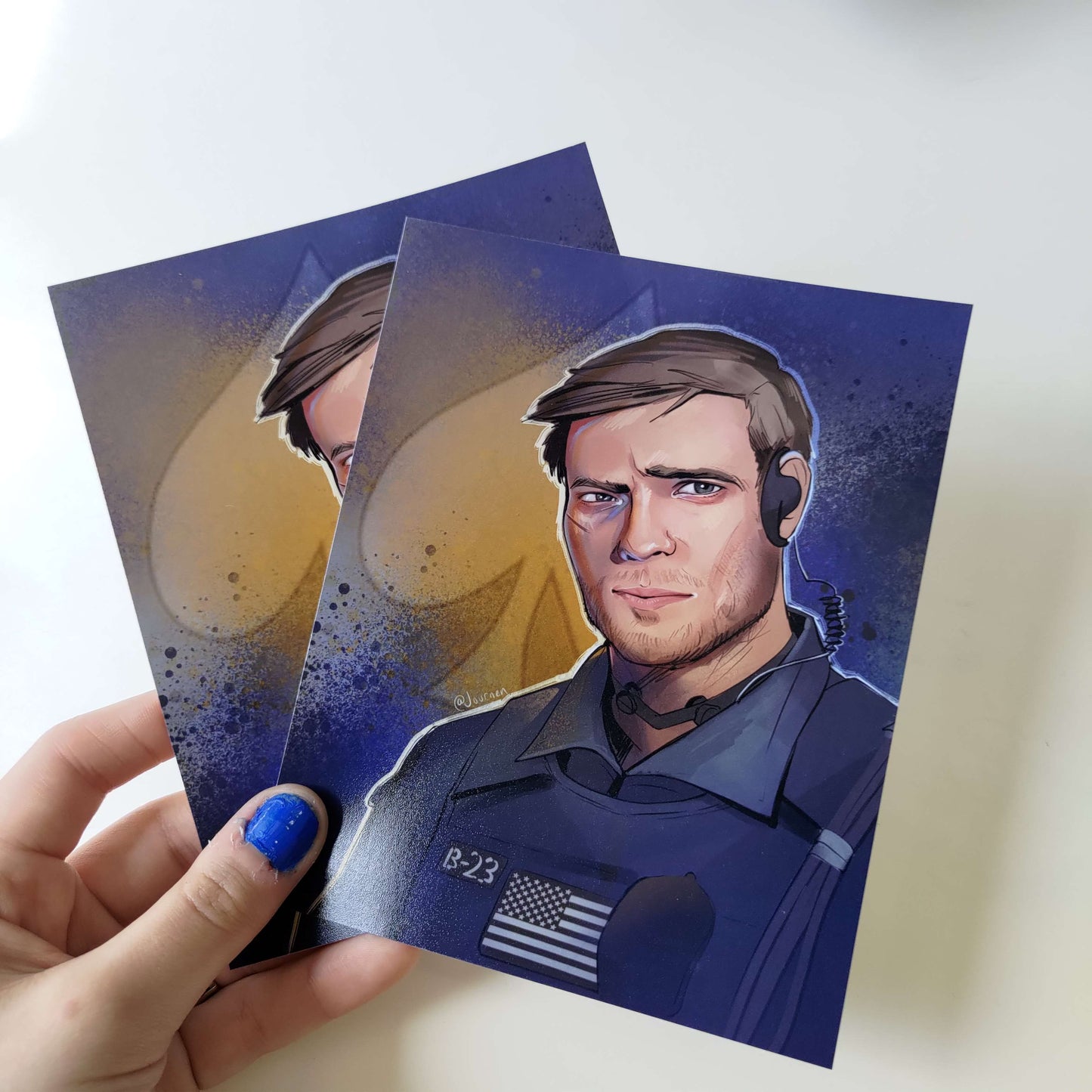 Graves Portrait - Art Print