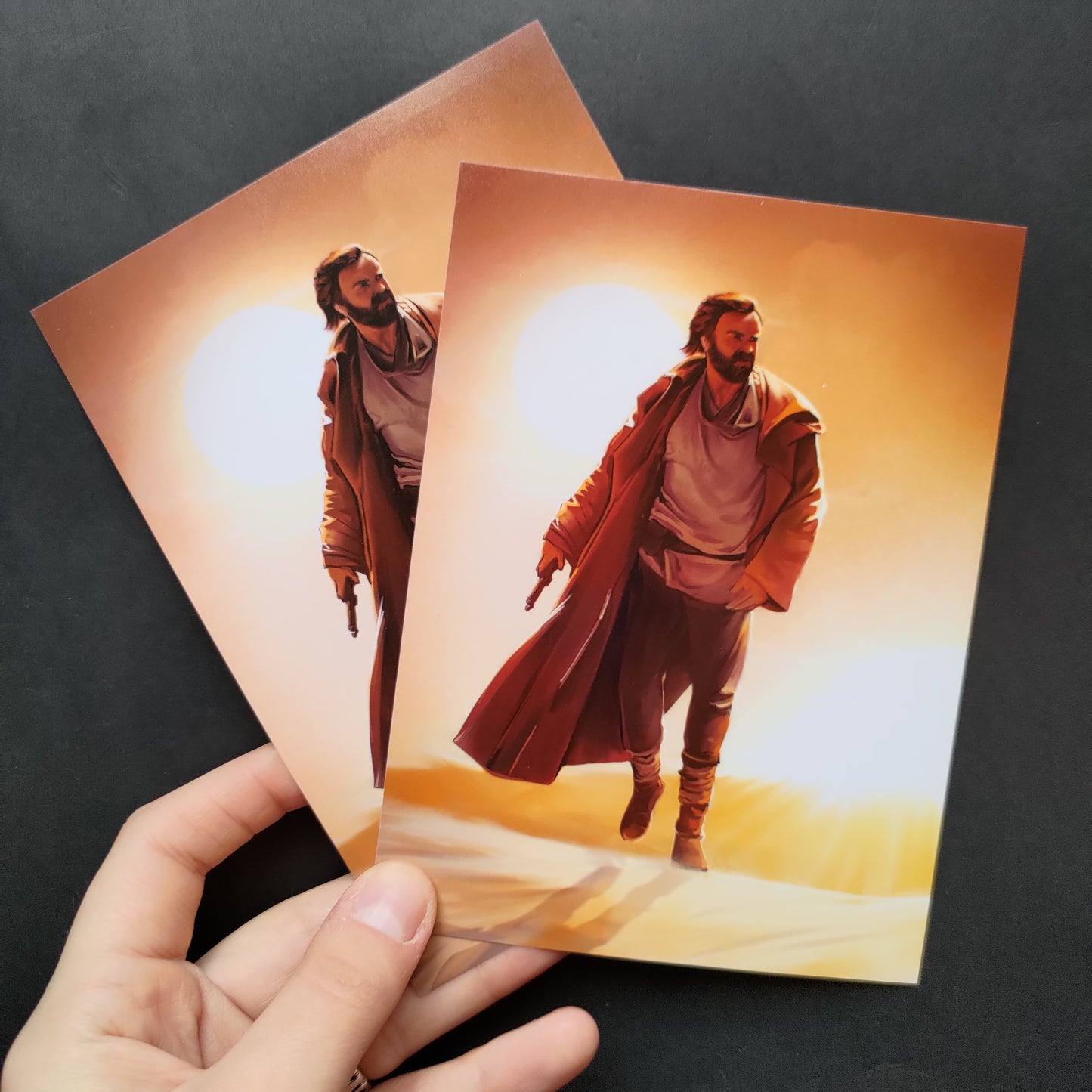 Obi-Wan Poster Redraw - Art Print