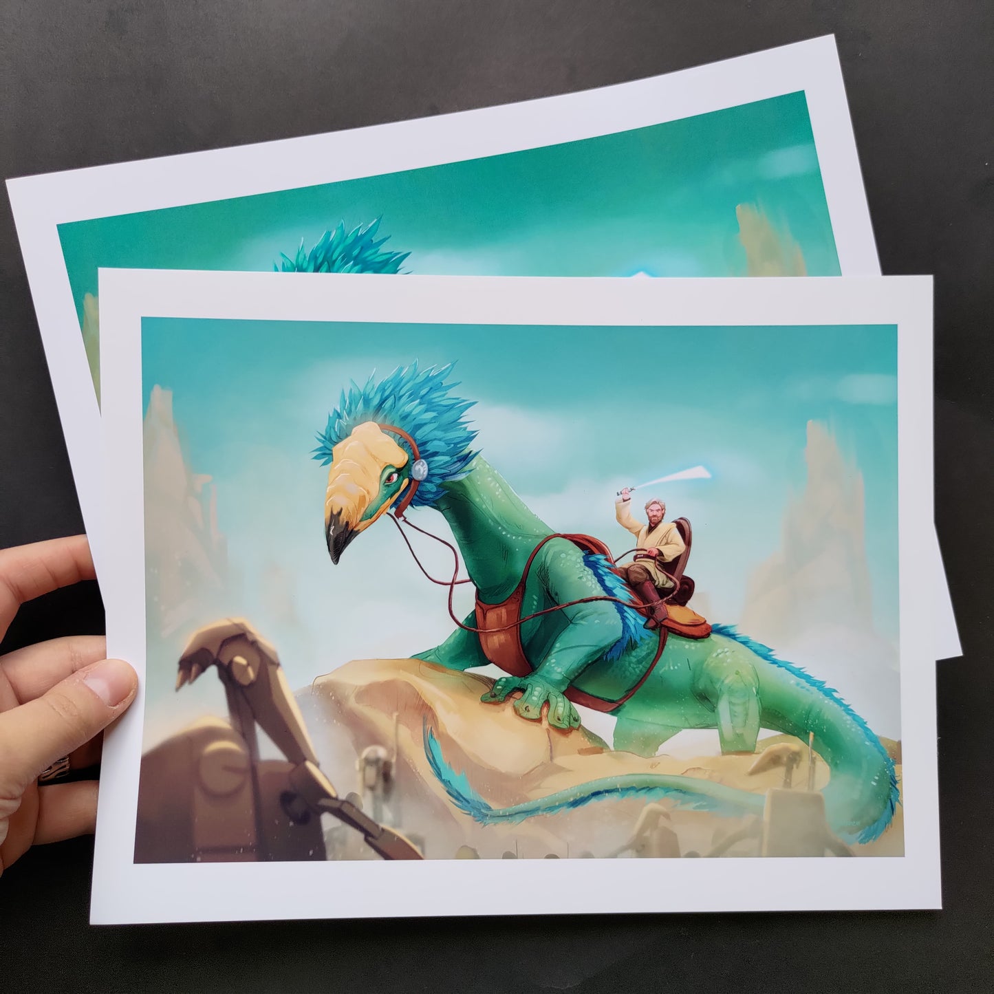 Boga Geonosis - Art Prints