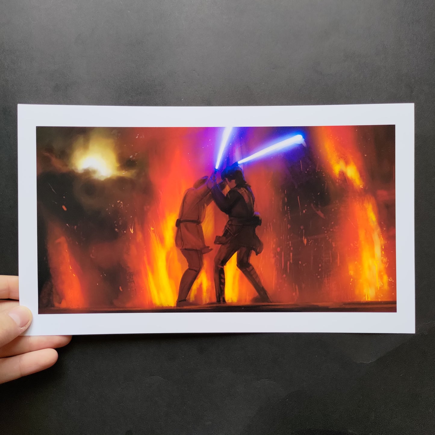 SW Prequels Screenshot Paintings! - Art Prints