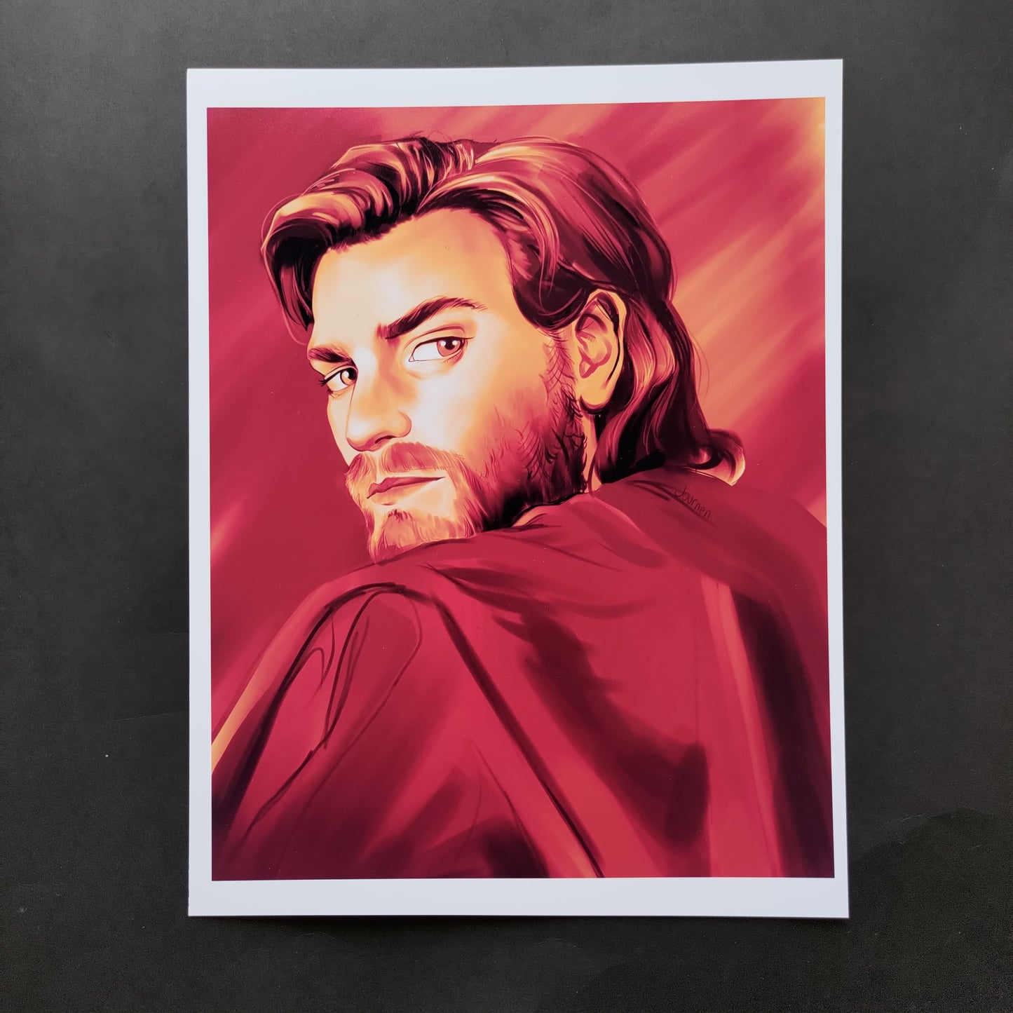 AotC Obi-Wan Portrait - Art Prints