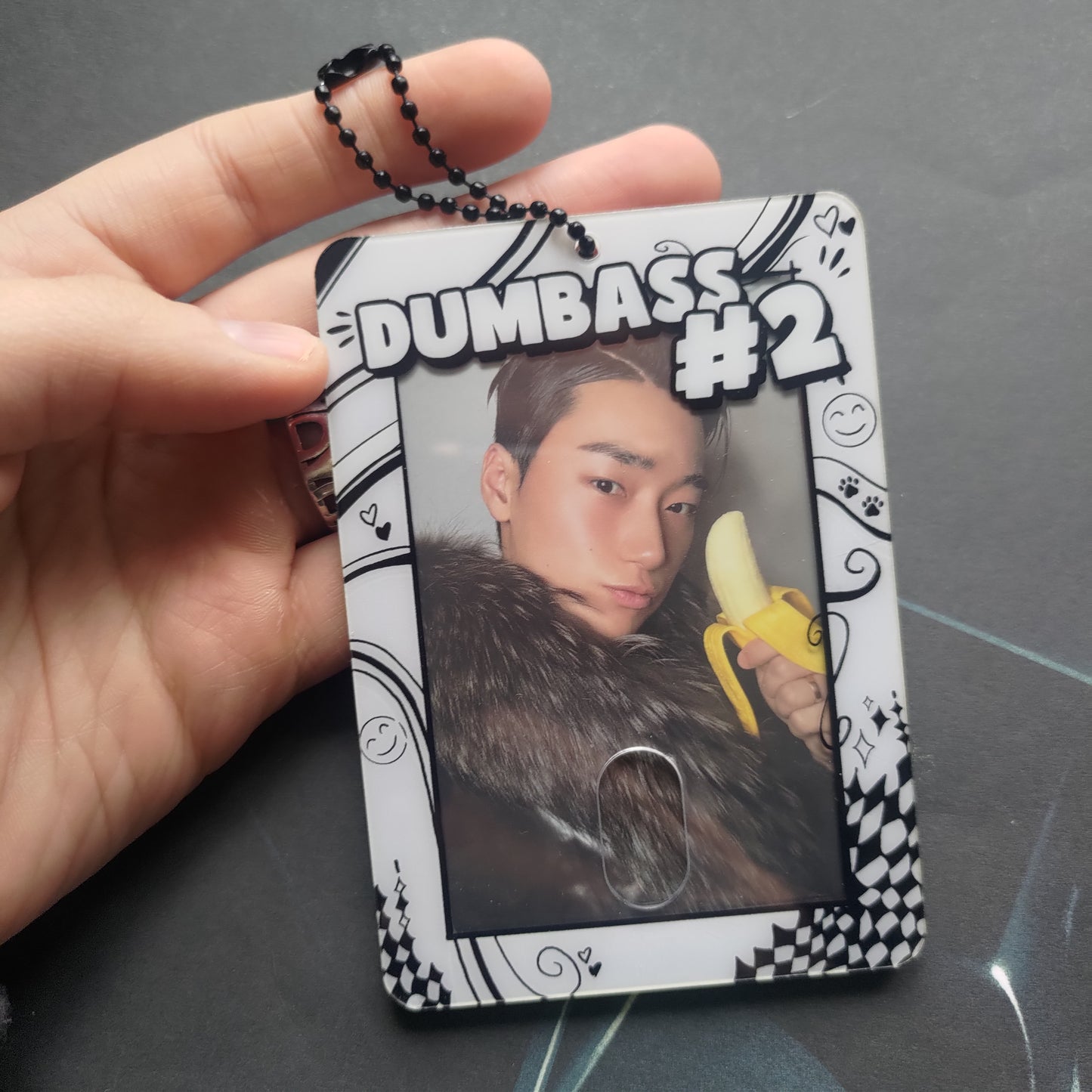 DUMBASS #1 and #2 Acrylic Photocard Holder