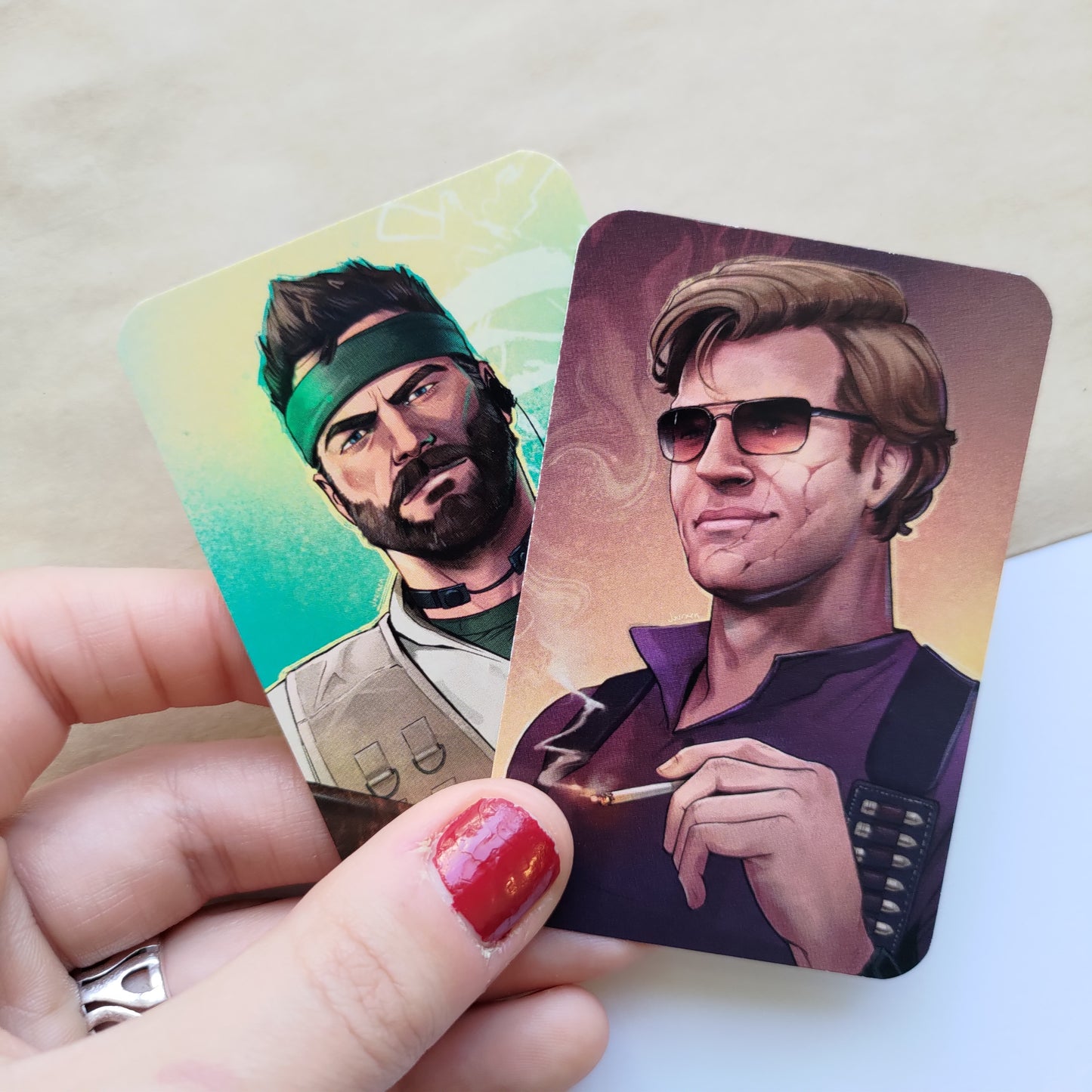 CoD PHOTOCARDS - Ghost, Soap, Price, Gaz, Adler, Woods